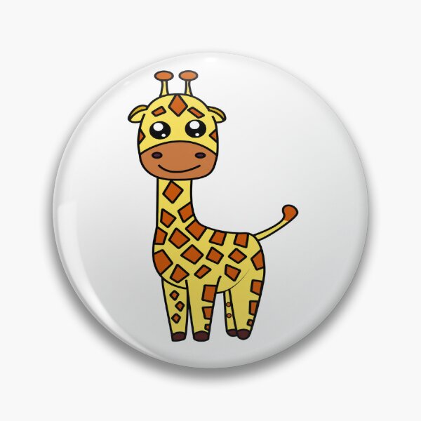 Item preview, Cute Baby Giraffe Happy Yellow Giraffe designed and sold by AquaticPals.