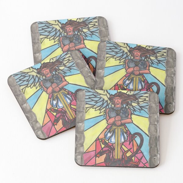 Item preview, St Micheal church window designed and sold by BigKenAAA.