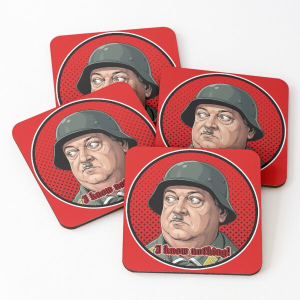 Item preview, I Know Nothing! - Sgt. Schultz designed and sold by Deviant Logic Design.