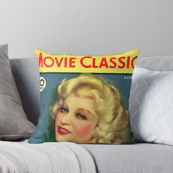 Item preview, Classic Screen Movie Cinema Picture Magazine Cover Vintage Women Wall Art Poster Print Tee Cushion Mug Shirt designed and sold by Cool Robot Bro..