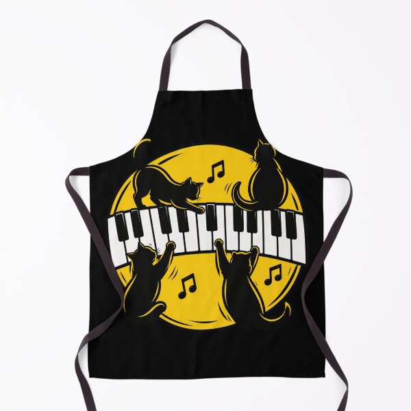 Item preview, cats with piano designed and sold by Konvero.
