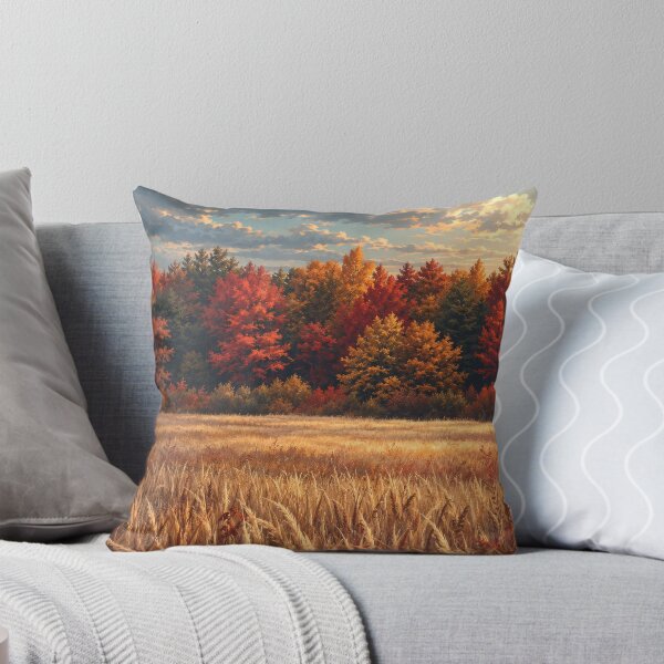 Item preview, Copy of Golden Poppy Fields – Autumn Countryside Sunset  designed and sold by H-Tsvetkova.