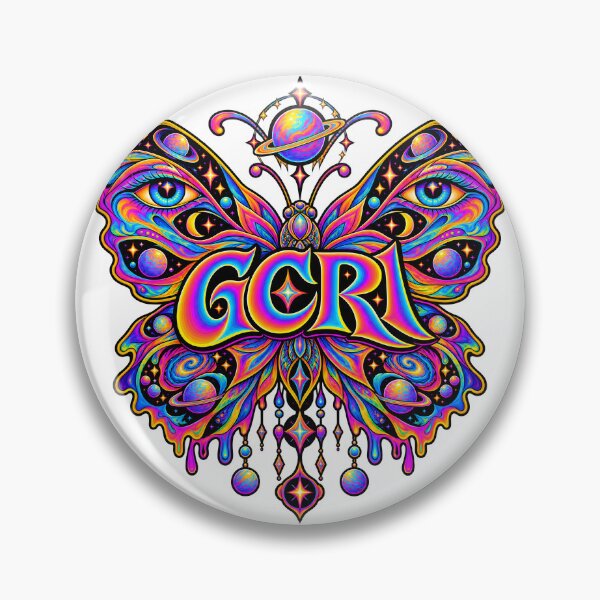 Item preview, GCR1 Psychedelic Cosmic Butterfly – Neon Galaxy Wings | Surreal Art designed and sold by GCR1.