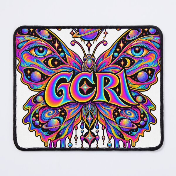 Item preview, GCR1 Psychedelic Cosmic Butterfly – Neon Galaxy Wings | Surreal Art designed and sold by GCR1.