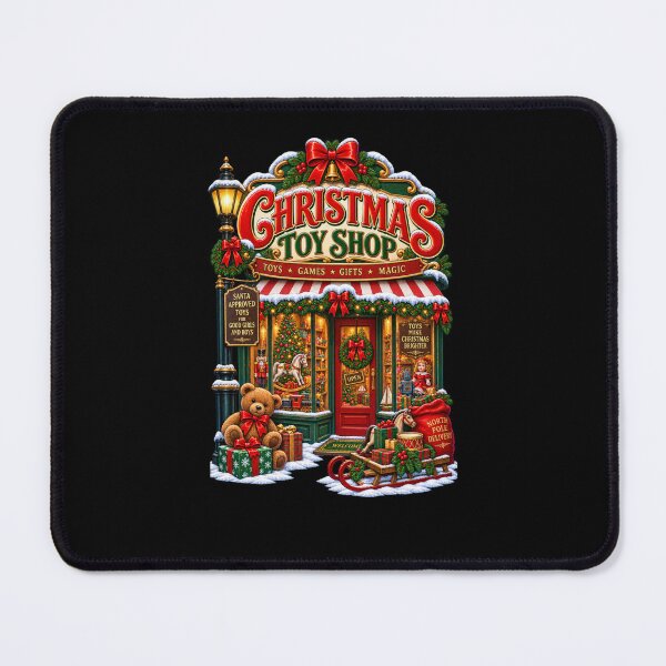 Item preview, Vintage Christmas Toy Shop – Classic Christmas Toys designed and sold by RockitBaby.