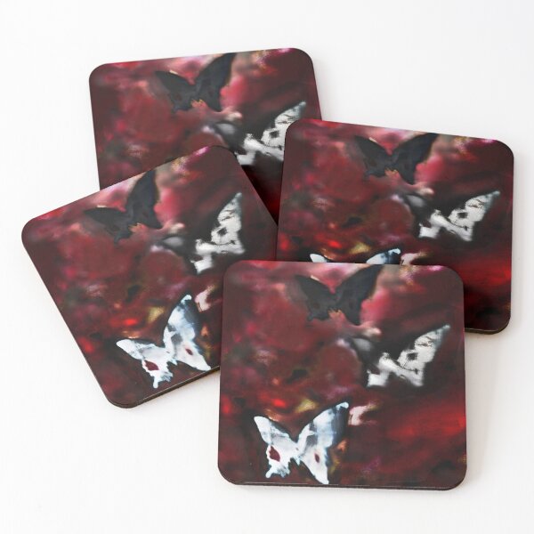 Item preview, Dark Crimson Butterflies designed and sold by lashaewilenta.
