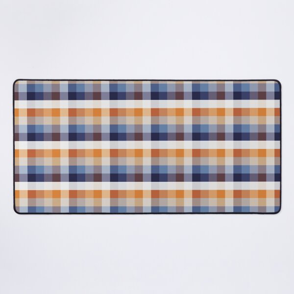 Item preview, Denim Orange Gingham designed and sold by Kind Mode Store.