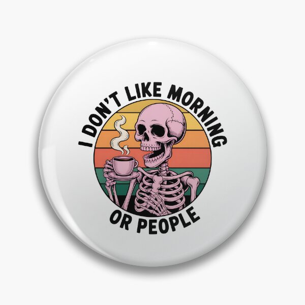 Item preview, Coffee Keeps Me Alive Retro Skeleton designed and sold by sazuii.