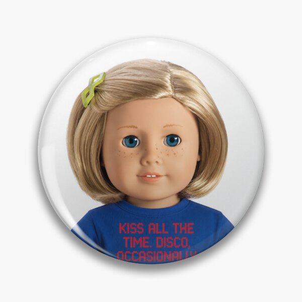 Item preview, Harry Styles American Girls button-pin-sticker designed and sold by Victoriagreenjewelry.