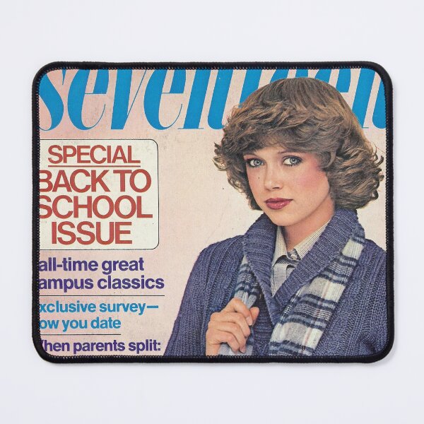 Item preview, Seventeen Magazine Teen Woman Magazine Cover Vintage Girls Ladies Women Wall Art Poster Print Tee Cushion Mug Shirt designed and sold by Cool Robot Bro..