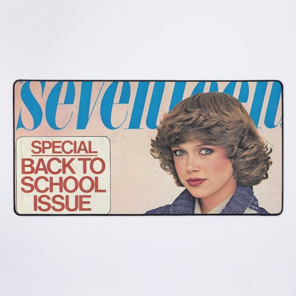 Item preview, Seventeen Magazine Teen Woman Magazine Cover Vintage Girls Ladies Women Wall Art Poster Print Tee Cushion Mug Shirt designed and sold by Cool Robot Bro..