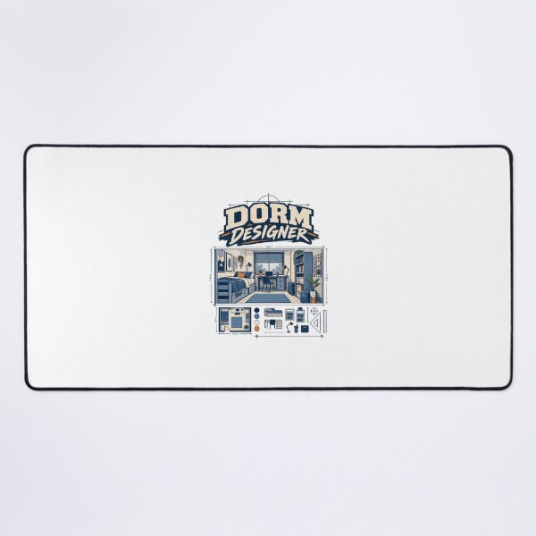 Item preview, Dorm Designer Blueprint – College Dorm Room Decor designed and sold by Print-Mingle01.