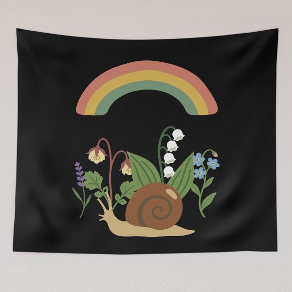 Item preview, Snail · Nature · Flowers designed and sold by Sir-Freaky.