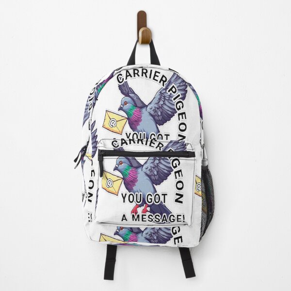 Item preview, Funny Modern CARRIER PIGEON EMail Delivery YOU GOT A MESSAGE! Retro Bird Cartoon. designed and sold by Giulivo Store Graphic.