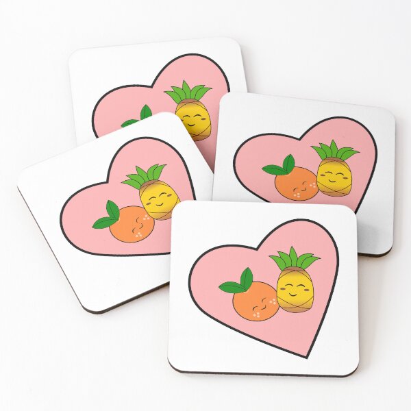 Item preview, Taste Buddies: Orange and Pineapple designed and sold by HarveyHandcraftsandDesigns.