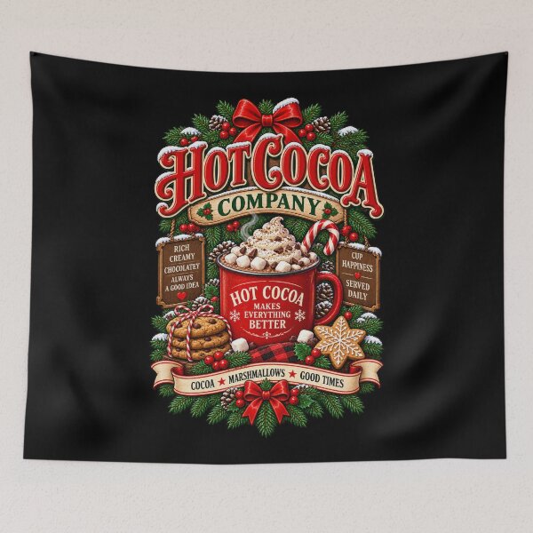Item preview, Hot Cocoa Company – Christmas Hot Chocolate designed and sold by RockitBaby.