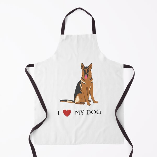 Item preview, I Love My Shepherd designed and sold by Puppy Lovers .