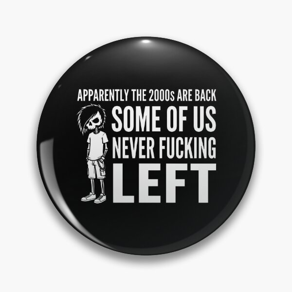 Item preview, Apparently The 2000s Are Back Some Of Us Never Fucking Left - Emo Skeleton designed and sold by onlytiggokk.