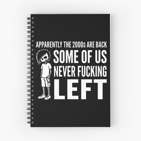 Item preview, Apparently The 2000s Are Back Some Of Us Never Fucking Left - Emo Skeleton designed and sold by onlytiggokk.