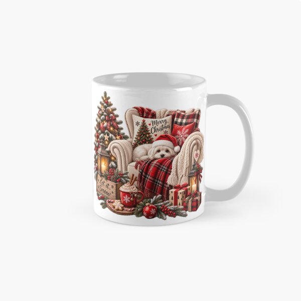 Item preview, Cozy Christmas Gnome by the Fireplace designed and sold by Wild Ink Studio by Barbara.