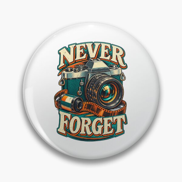 Item preview, Never Forget Vintage Film Camera designed and sold by NorthbornSupply.