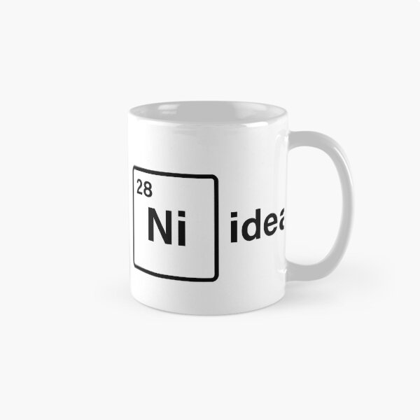 Item preview, No Idea - Chemistry and Student Humor [Ni] designed and sold by conamor-bymel.