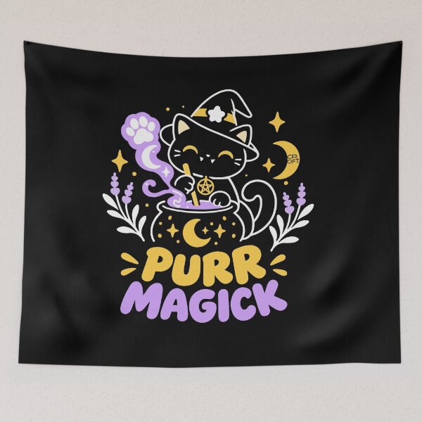 Item preview, Purr Magic designed and sold by iagorfrost.