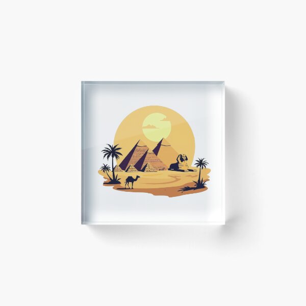 Item preview, Egypt Pyramids Sunset Design designed and sold by STOXT.