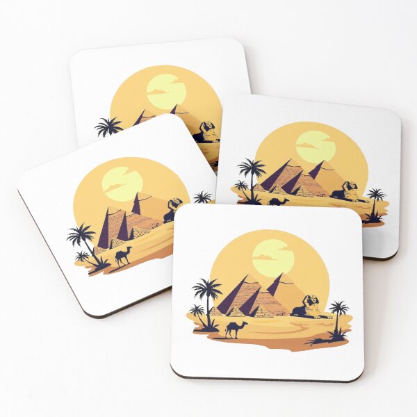 Item preview, Diseño Pirámides de Egipto al Atardecer designed and sold by STOXT.