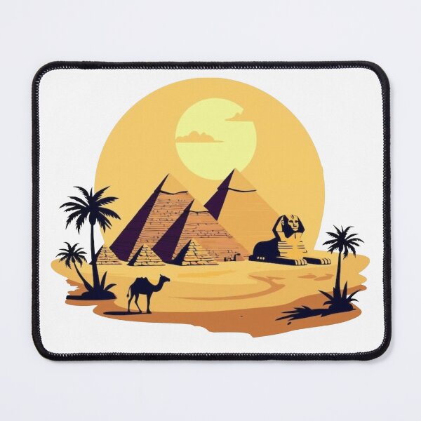 Item preview, Egypt Pyramids Sunset Design designed and sold by STOXT.