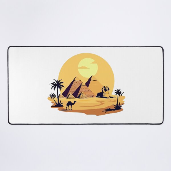 Item preview, Egypt Pyramids Sunset Design designed and sold by STOXT.