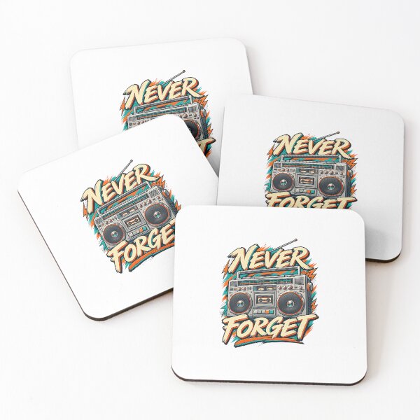 Item preview, Never Forget Vintage Boombox Stereo designed and sold by NorthbornSupply.