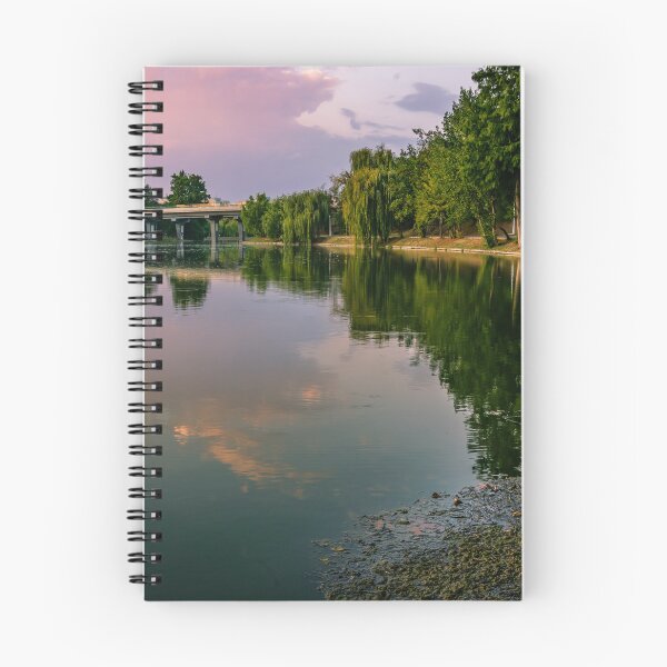 Item preview, Pink Sunset at Parcul Tineretului Lake designed and sold by Rabee Khalil Photography.