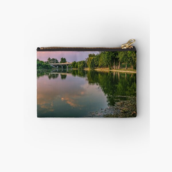 Item preview, Pink Sunset at Parcul Tineretului Lake designed and sold by Rabee Khalil Photography.