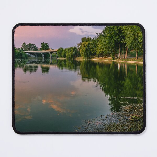 Item preview, Pink Sunset at Parcul Tineretului Lake designed and sold by Rabee Khalil Photography.
