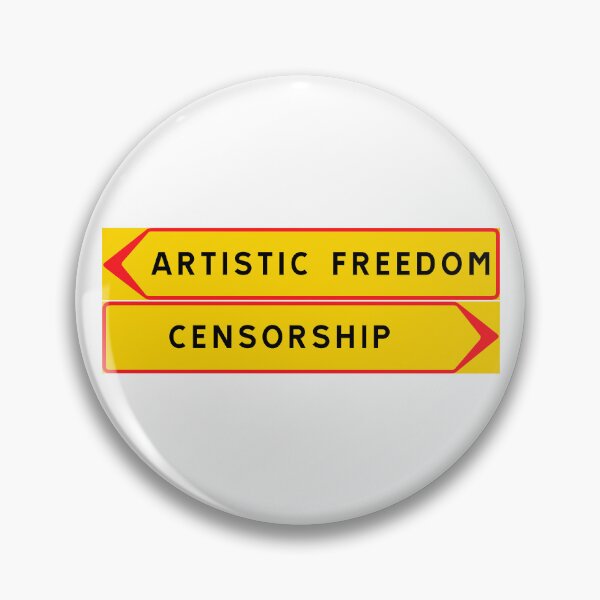 Item preview, Artistic freedom vs. Censorship designed and sold by ALF2023.