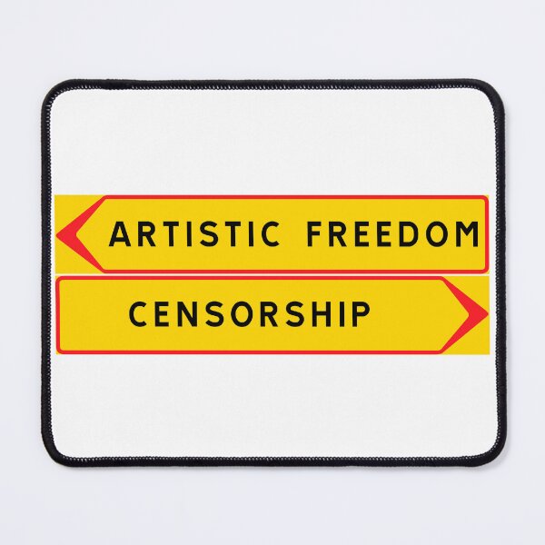 Item preview, Artistic freedom vs. Censorship designed and sold by ALF2023.