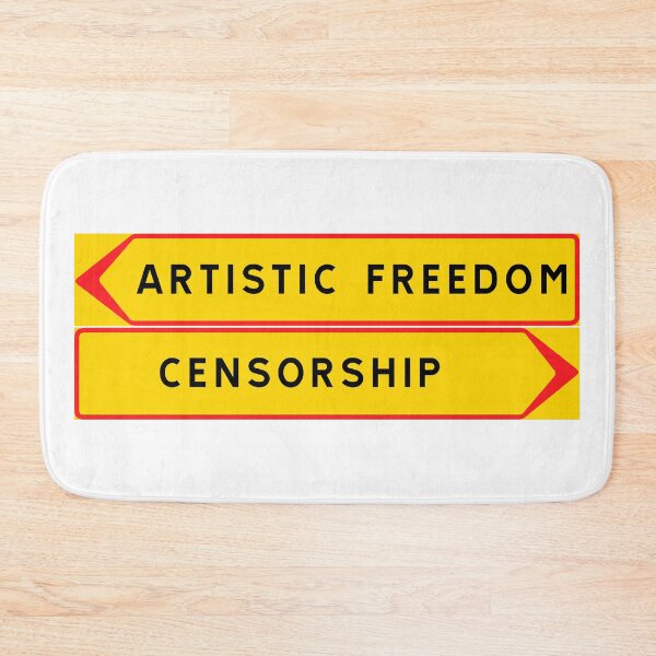 Item preview, Artistic freedom vs. Censorship designed and sold by ALF2023.