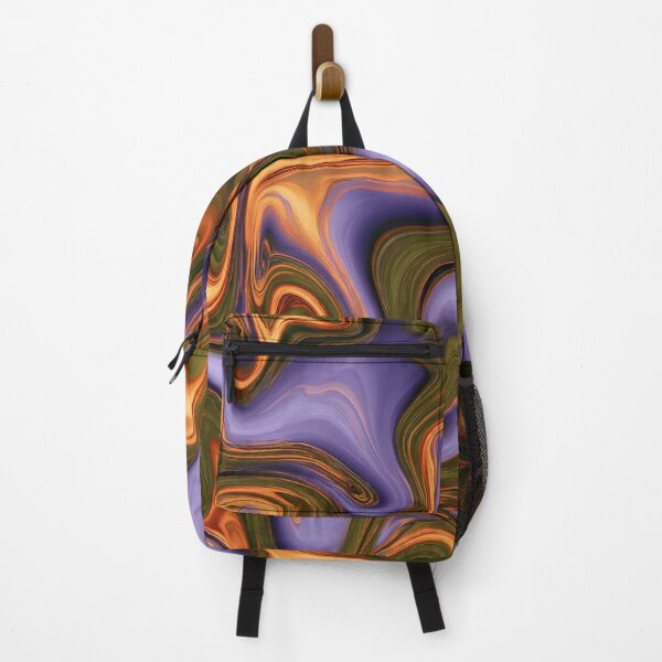 Item preview, Lavender, Olive & Burnt Orange Psychedelic Marble designed and sold by AlfiB.