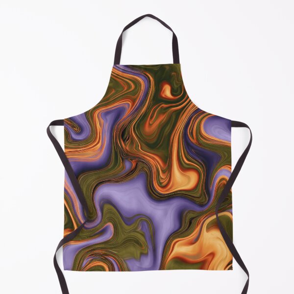 Item preview, Lavender, Olive & Burnt Orange Psychedelic Marble designed and sold by AlfiB.