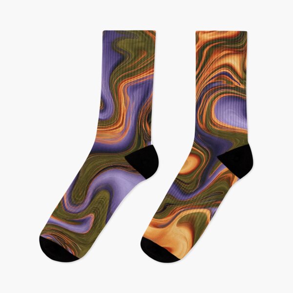 Item preview, Lavender, Olive & Burnt Orange Psychedelic Marble designed and sold by AlfiB.