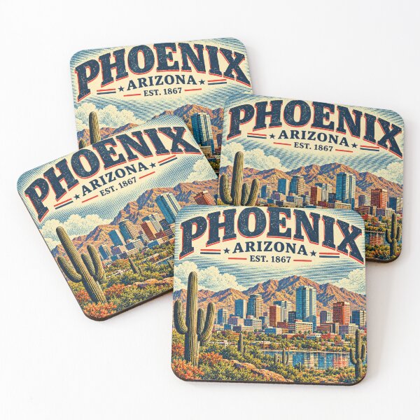 Item preview, Vintage Phoenix Arizona Desert City Adventure designed and sold by T-Motive.