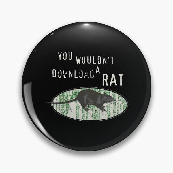 Item preview, You Wouldn't Download A Rat designed and sold by onlytiggokk.