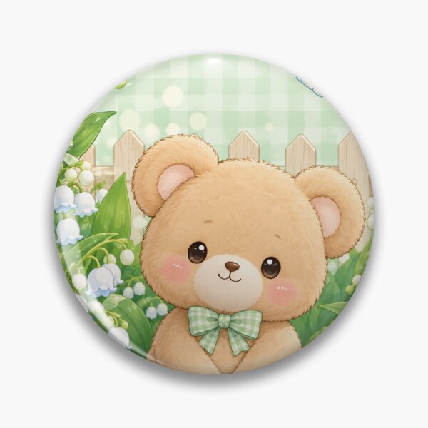 Item preview, Kawaii Teddy Bear Lily Garden designed and sold by Pure Craft.