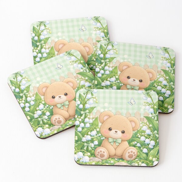 Item preview, Kawaii Teddy Bear Lily Garden designed and sold by Pure Craft.