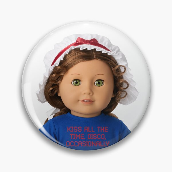 Item preview, Harry Styles American Girls Felicity KISSCO button-pin-sticker designed and sold by Victoriagreenjewelry.