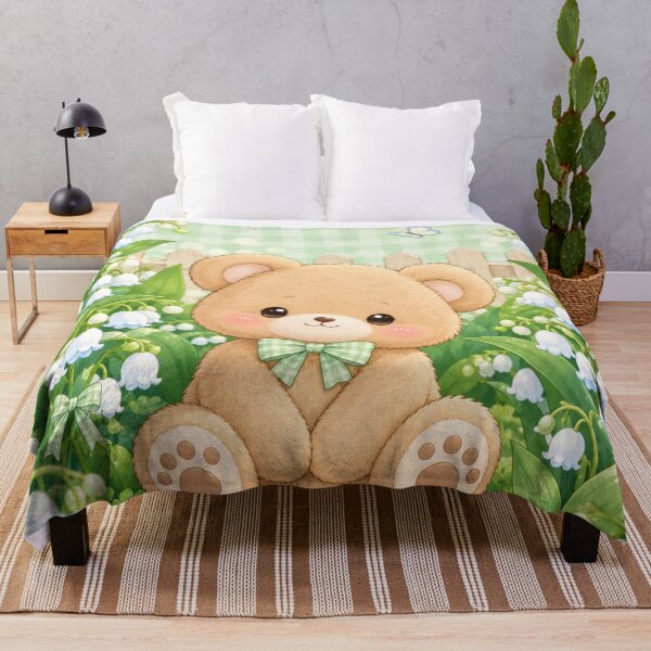 Item preview, Kawaii Teddy Bear Lily Garden designed and sold by Pure Craft.