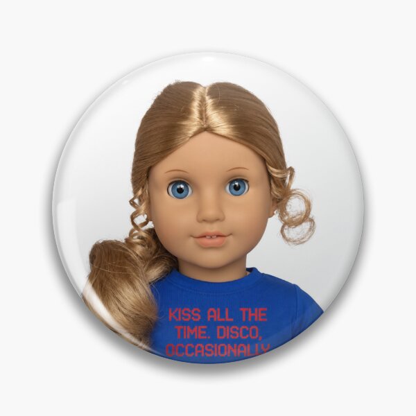 Item preview, Harry Styles American Girls Elizabeth KISSCO button-pin-sticker designed and sold by Victoriagreenjewelry.