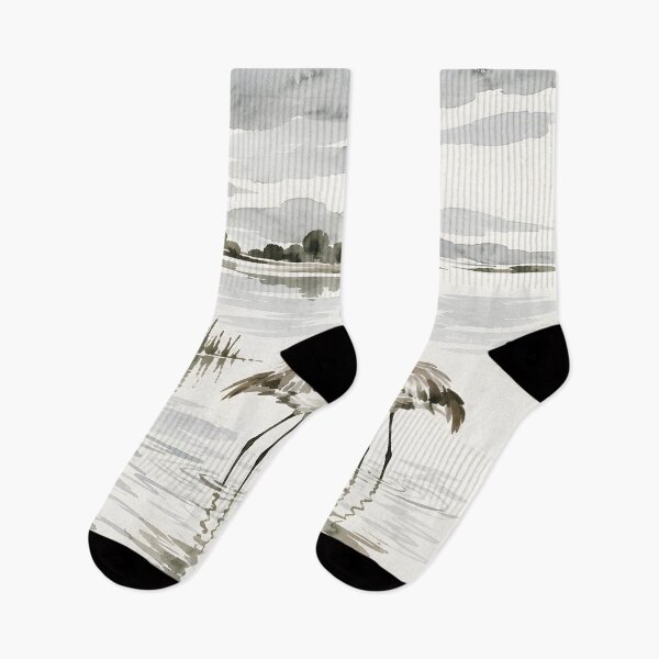 Aperçu de l'œuvre Elegant Flamingo Pair Watercolor Wetland Art créée et vendue par GutyzDesignsES.