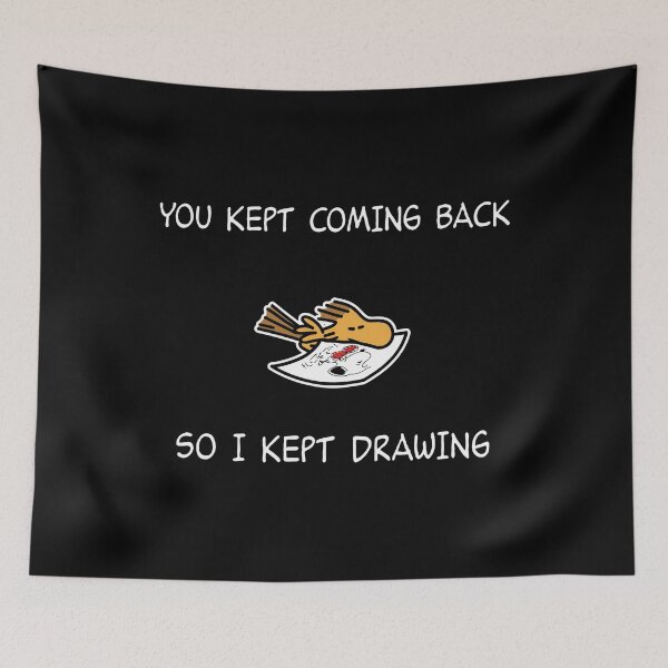Item preview, Snoopy - Woodstock - You Kept Coming Back So I Kept Drawing designed and sold by onlytiggokk.